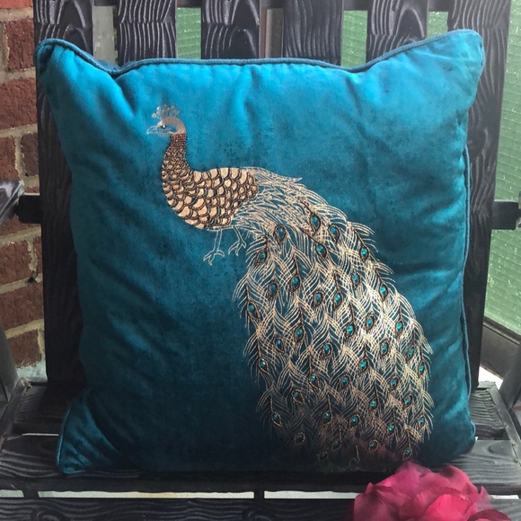 Pier 1 Other - Pier 1 Peacock Pillows